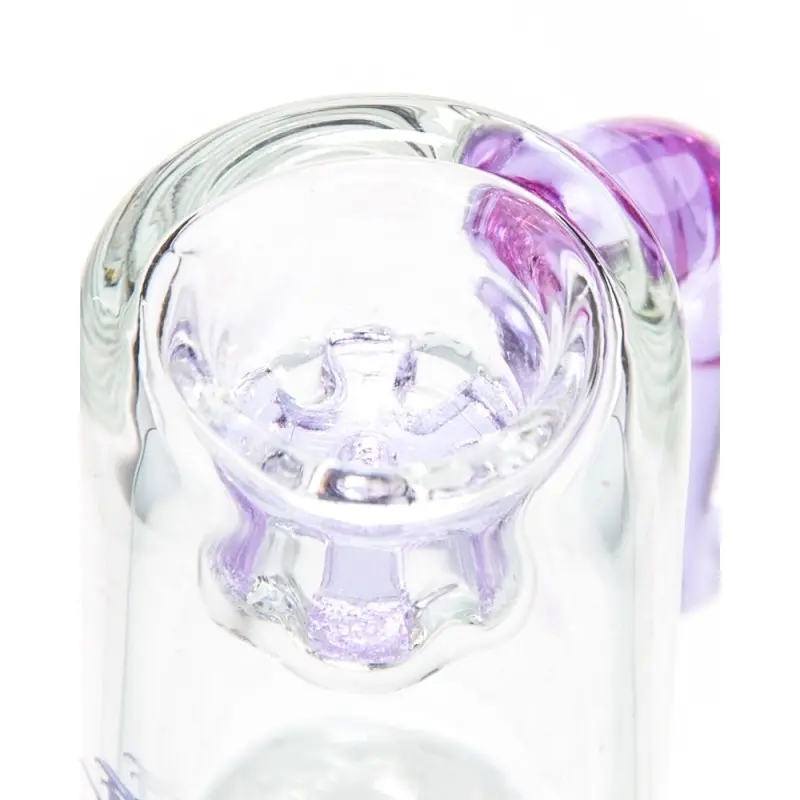 copy of FourTwenty Glass bowl with handle and screen - Pink / 18,8 mm