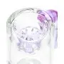 copy of FourTwenty Glass bowl with handle and screen - Pink / 18,8 mm