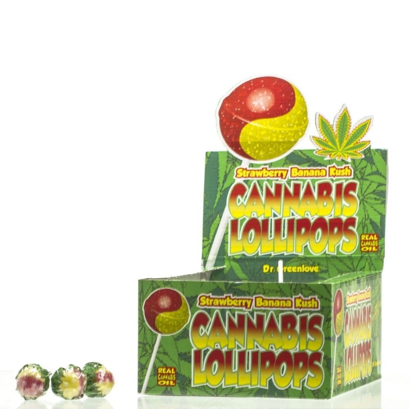 copy of Cannabis Lollipops Lemon Haze