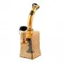 Bongo Thug Life Bubbler Giza Gold 23cm