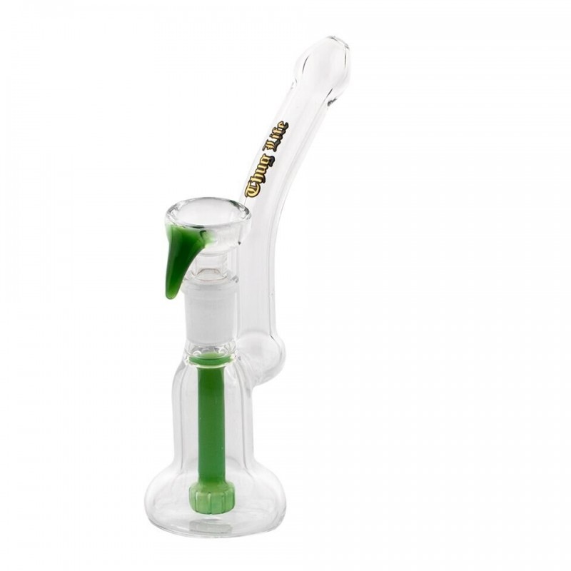 Bongo Thug Life One Hit Bubbler Green 18cm