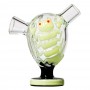 Grace Glass Bubbler - Desert Storm Light Green