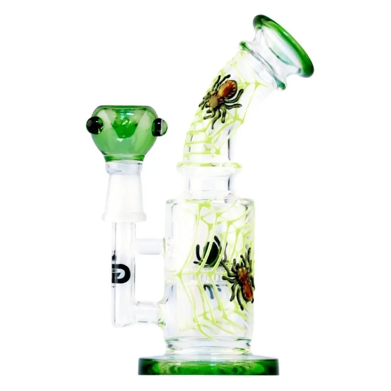 Świecący w ciemności bubbler Spider - 16cm