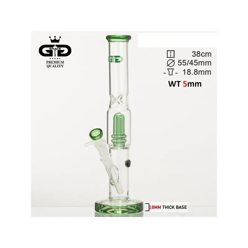 Bongo Grace Glass - Hammer Series - Green Core 38 cm