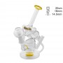 Bongo Thug Life Recycler Yellow 20 cm