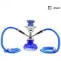 Shisha Niebieska Dynia 24 cm - dwa węże