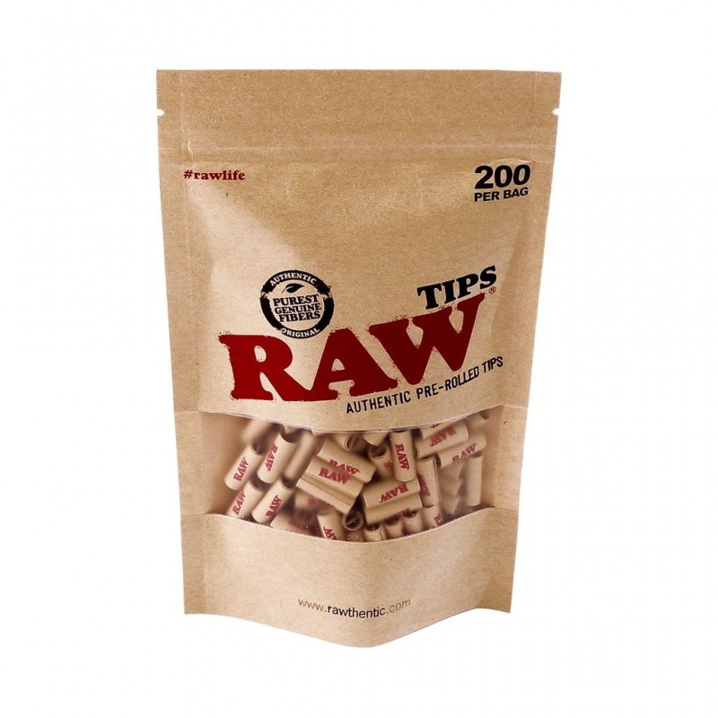 Raw prerolledtips 200