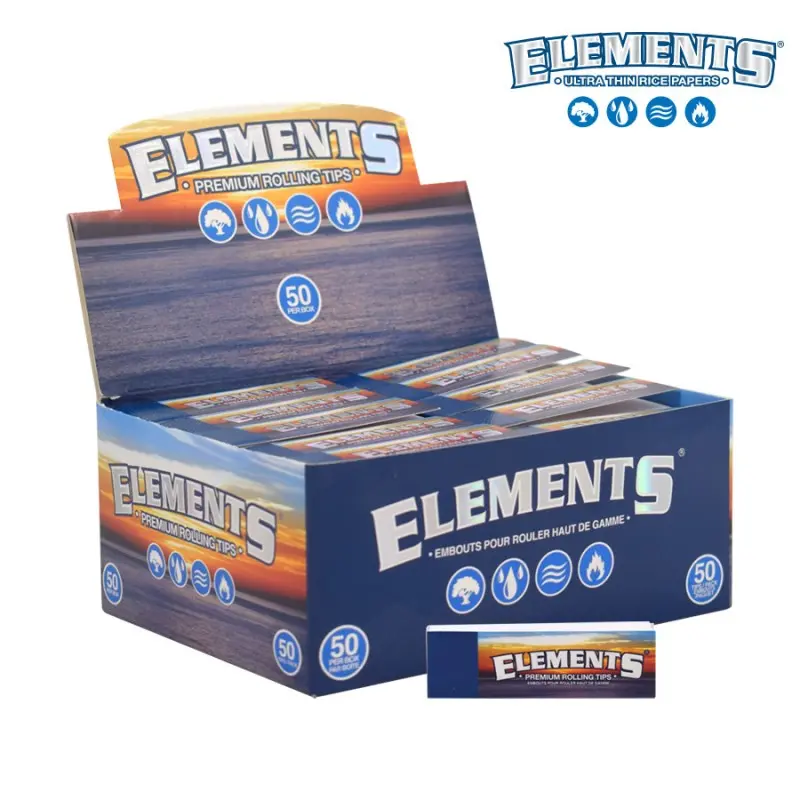 Filterki Elements Tips 50 szt.