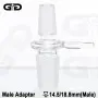 copy of DAB adapter - Male 18,8 mm / Male 18,8 mm