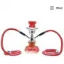 Shisha czerwonaDynia z dwoma wężami 24 cm