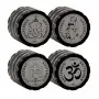 Młynek metalowy 4-częściowy Amsterdam Ganash, OM, Shiva 40mm