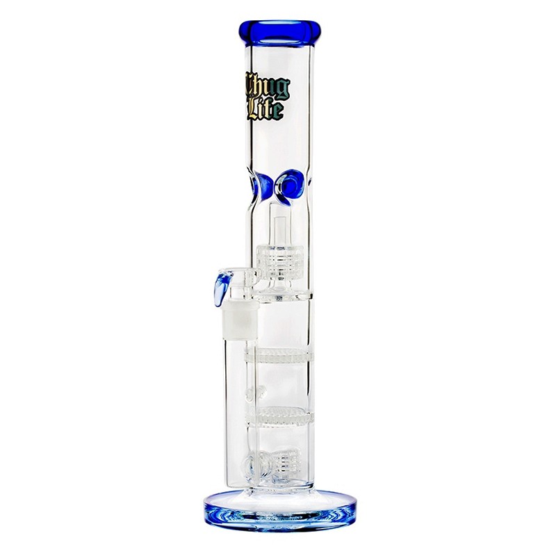 Bongo Thug Life Quatro Percolators Blue 36 cm