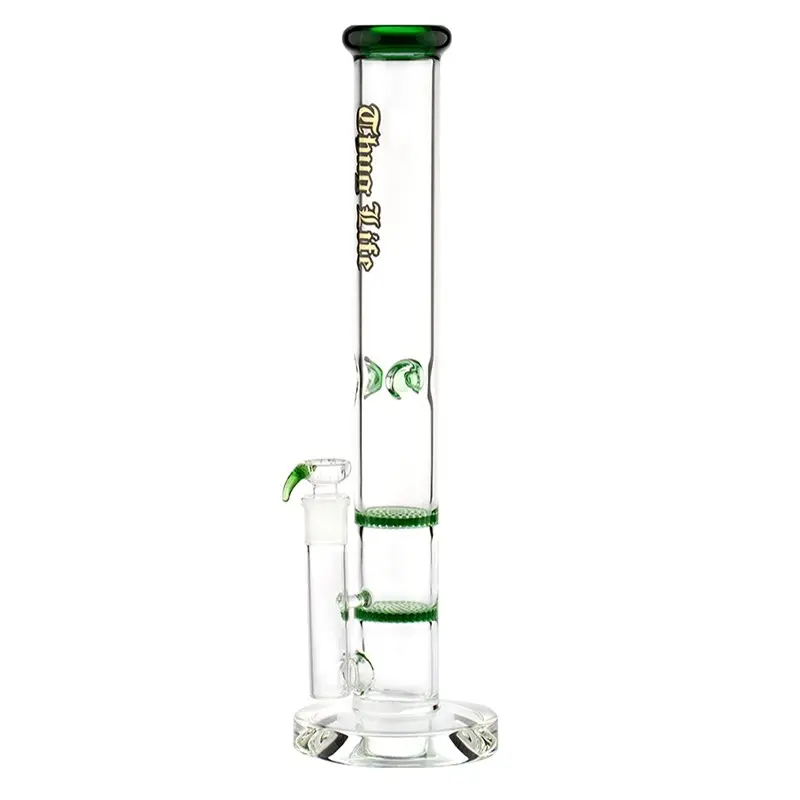 Bongo Thug Life Green Parallel Tubes 42 cm