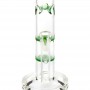 Bongo Thug Life Green Parallel Tubes 42 cm