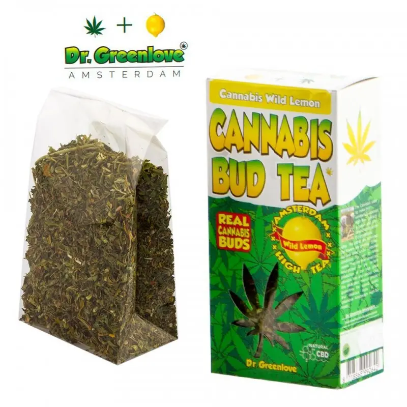 Herbata konopna Dr. Greenlove Cannabis Wild Lemon Bud Tea