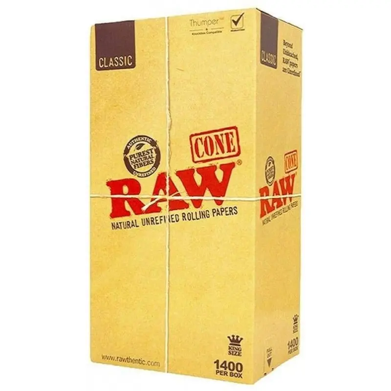 RAW Pre-rolled King Size Cone  1400szt.