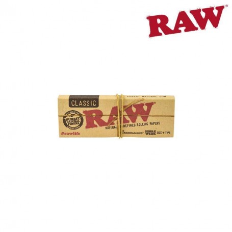 Bibułki RAW Connoisseur Single Wide + Filterki