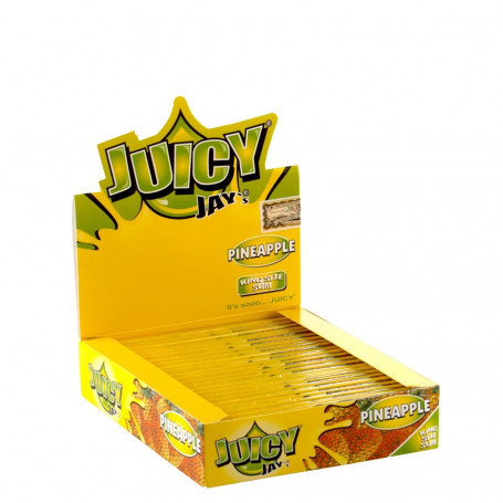 Bibułki Juicy Jay's Pineapple King Size Slim - Ananas
