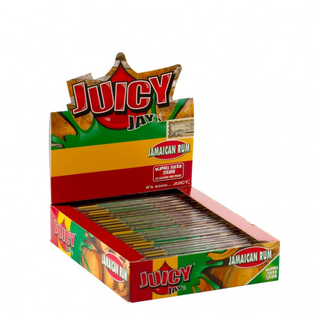 Bibułki Juicy Jay's Jamaican Rum King Size Slim
