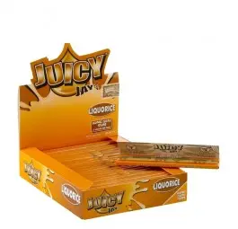 Bibułki Juicy Jay's Liquorice King Size Slim