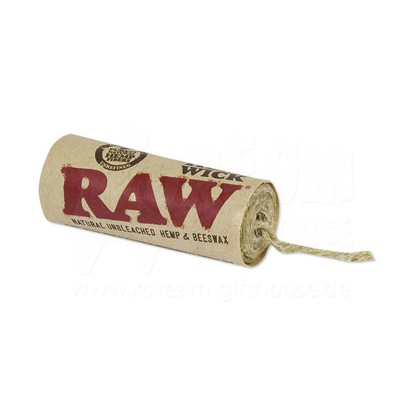 Knot konopny RAW Hemp Wick - 600 cm