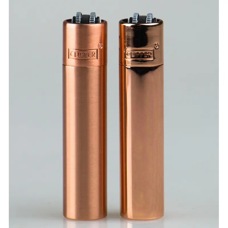 Metalowa Zapalniczka Clipper - Rose Gold