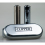 Metalowa Zapalniczka Clipper - Silver