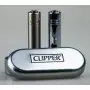 Metalowa Zapalniczka Clipper - Silver