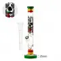 Bongo Grace Glass Hammer Series Rasta Death 48 cm