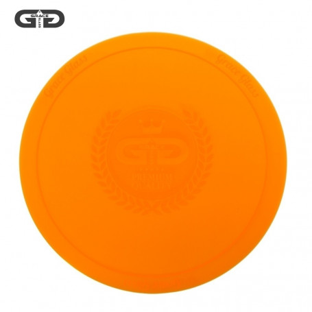 Silikonowa Podkładka pod Bongo Grace Glass Pad 17 cm - Pomarańczowa