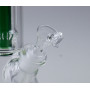 Unikatowy Szklany Stożkowy Cybuch z Rączką 14,5 mm