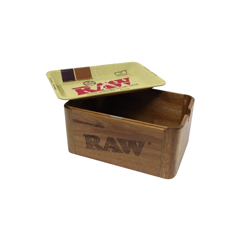 Drewniane Pudełko z Tacką RAW Cache Box Mini