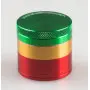 Metalowy Młynek 4-częściowy Hammercraft Rasta 38 mm