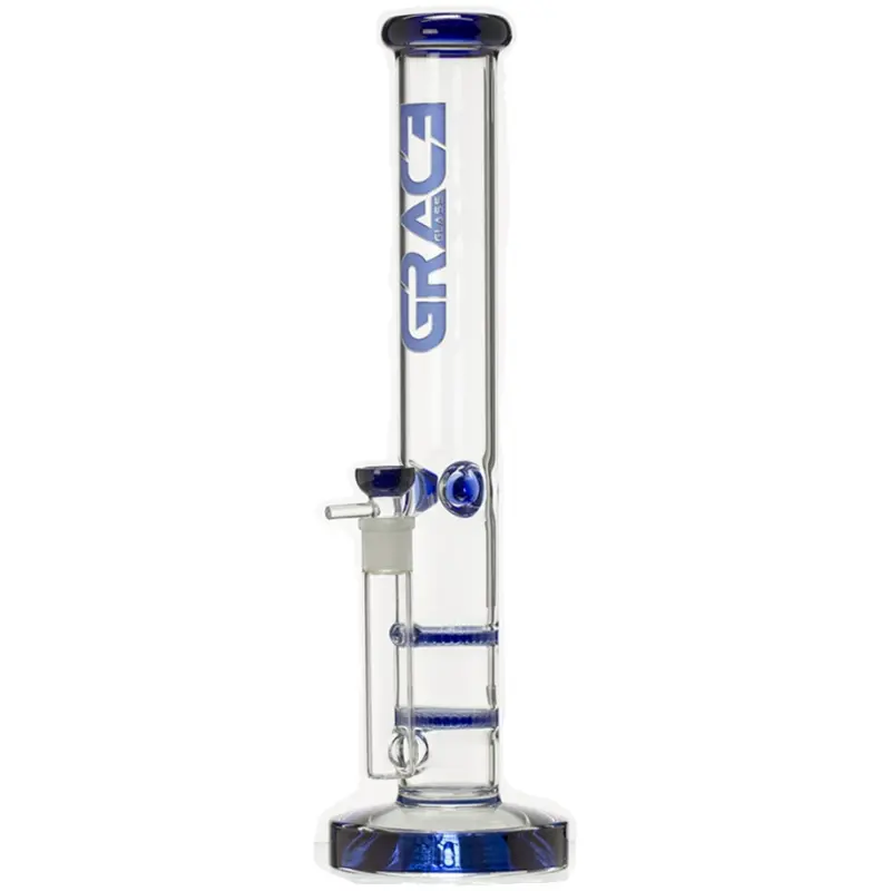 Bongo Grace Glass Hammer Blue 42 cm / 5 mm