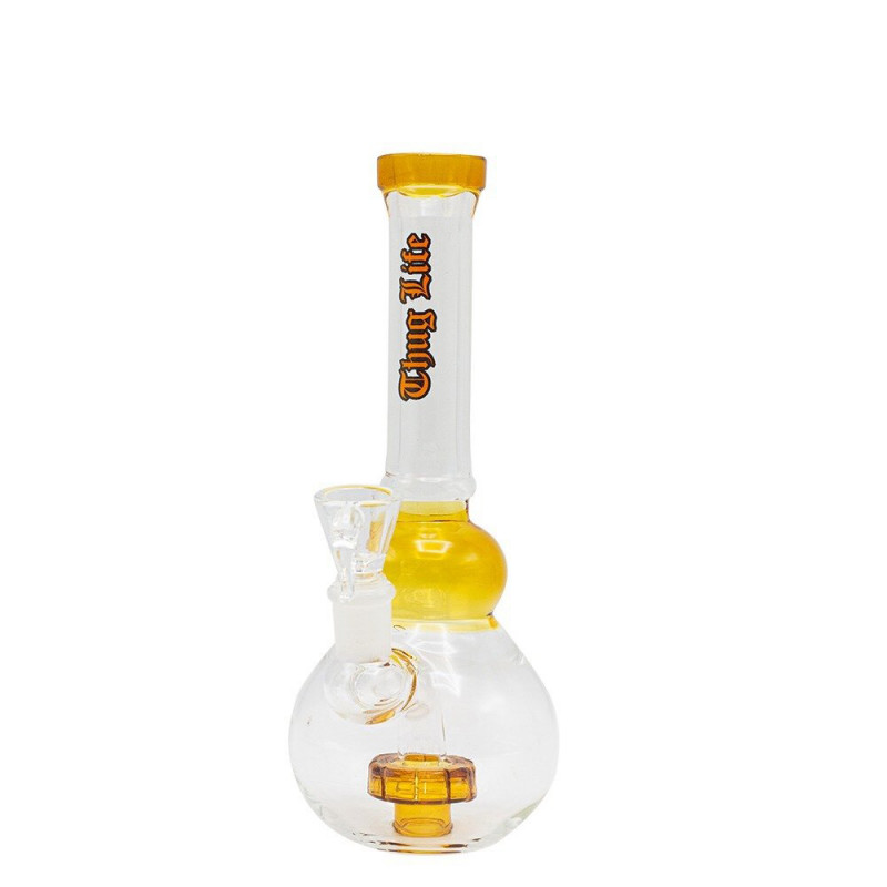 Bongo Thug Life Yellow Beaker 21 cm / 3-4 mm