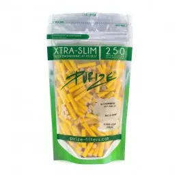Filtry z węglem aktywnym Purize XTRA Slim Yellow 6 mm / 250 szt.