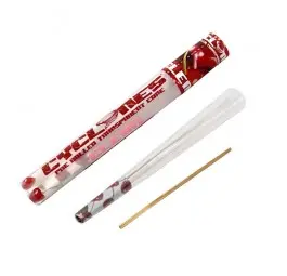 Skręcona Przezroczysta Bibułka Cyclone Clear - Wiśnia