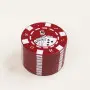 Metalowy Młynek 3-częściowy Poker Token 40 mm