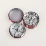 Metalowy Młynek 3-częściowy Poker Token 40 mm