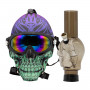 Bongo Maska Amsterdam Purple Tribal Skull