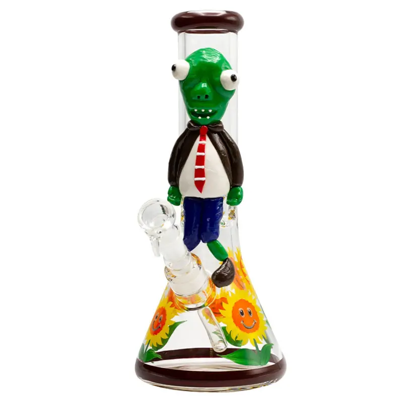 Bongo Grace Glass Fluo Mr Frog 32 cm / 7 mm