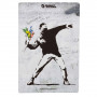 Woreczek Strunowy G-Rollz Banksy's Flower Thrower nieprzepuszczający zapachu - 200 x 300 mm