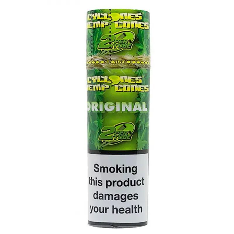 Blunty Cyclones Hemp Double Wraps Original - 2 sztuki