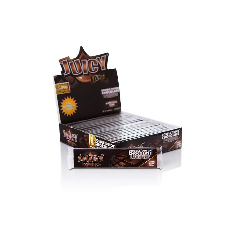 Bibułki Juicy Jay's Chocolate King Size Slim - Czekolada