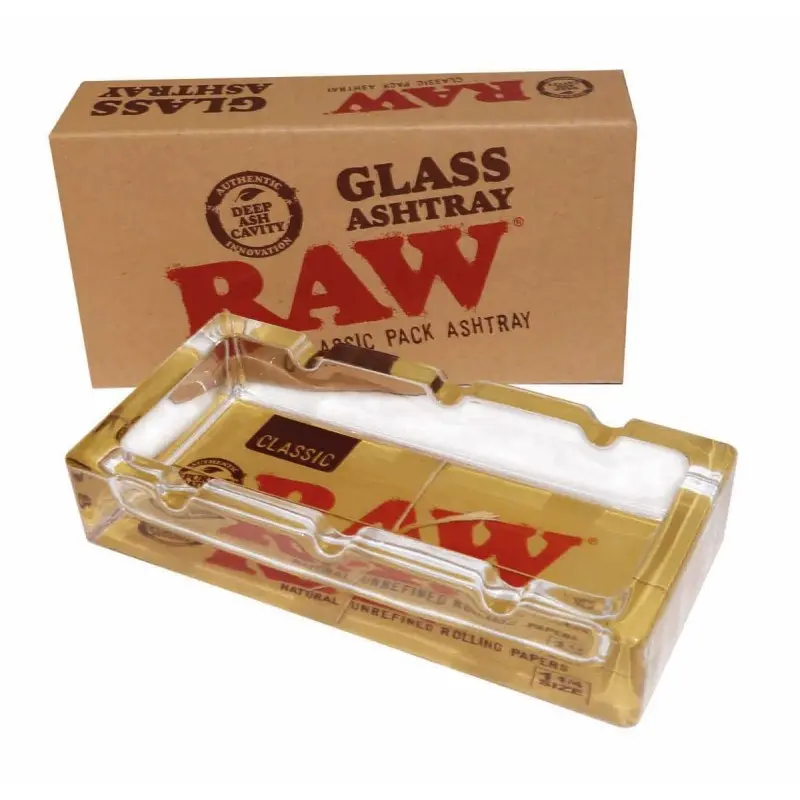 Popielniczka Szklana RAW Glass Classic Ashtray