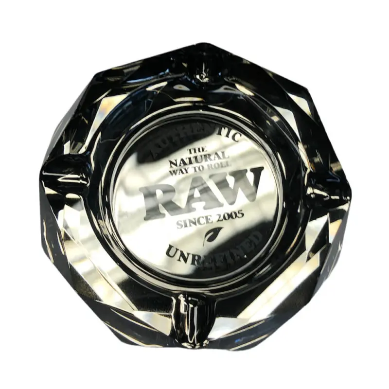 Szklana Popielniczka RAW Darkside Glass Ashtray