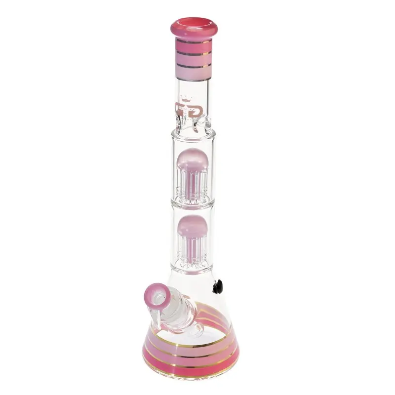 Bongo Grace Glass Pink Tower 40 cm / 5 mm