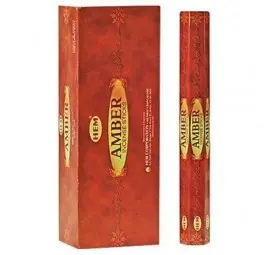 Kadzidełka zapachowe HEM amber intense sticks