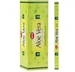 Kadzidełka zapachowe HEM aloe vera BOX 25 opakowań