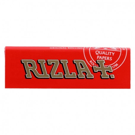 Bibułka RIZLA + RED  || Czerwona